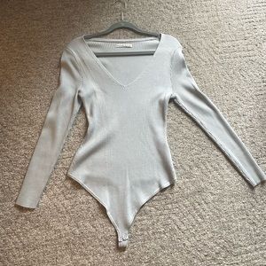 Light blue Abercrombie body suit